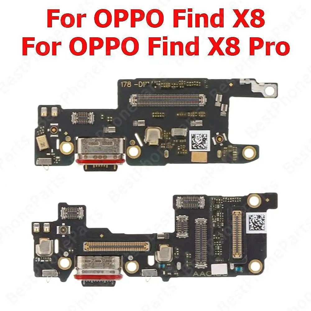

Charging Port For OPPO Find X8 Pro X8 Pro Charge Board PCB Dock Plate Usb Connector Mobile Phone Replacement Parts