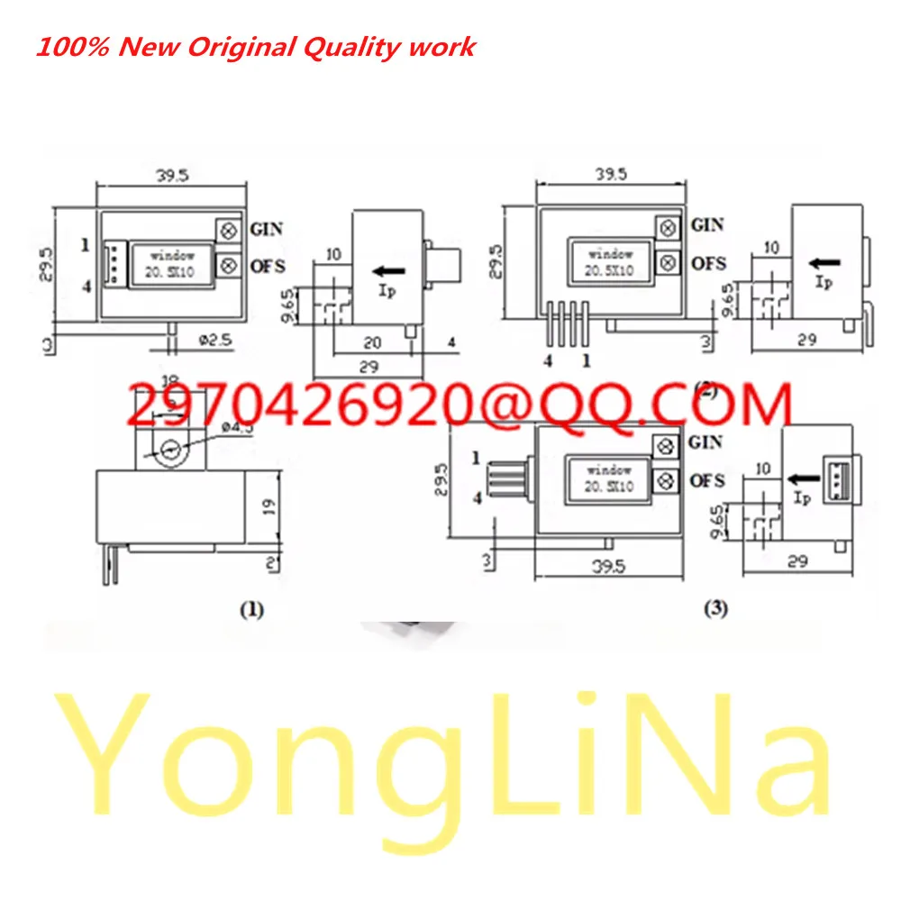 Capteur de Courant Hall d'Origine, CS300B/4V,CS400B/4V,CS500B/4V,CS600B/4V, CS100B/4V, CS200B/4, Nouveau, 100%, 1 Pièce