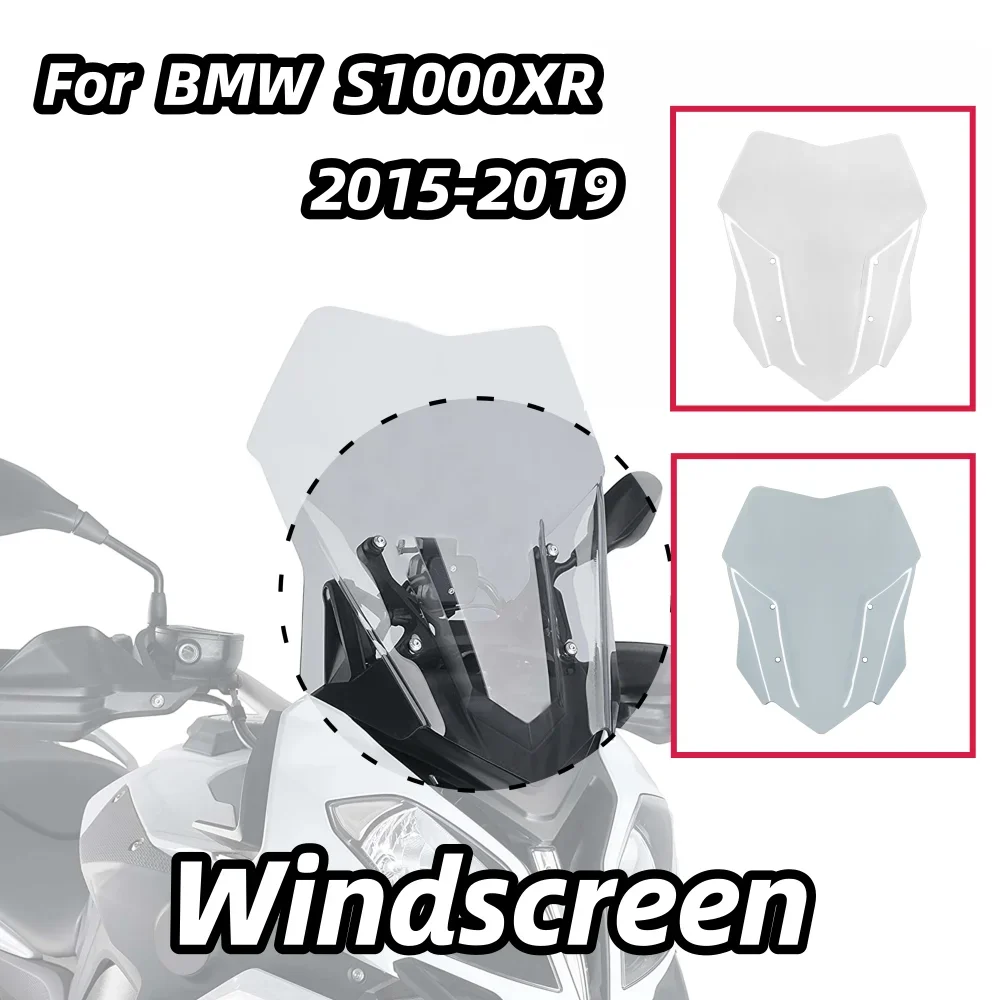 

Motorcycle Windscreen Windshield Wind Shield Screen Protector Parts For BMW S1000XR 2015-2019 2016 2017 2018 Fairing Accessories