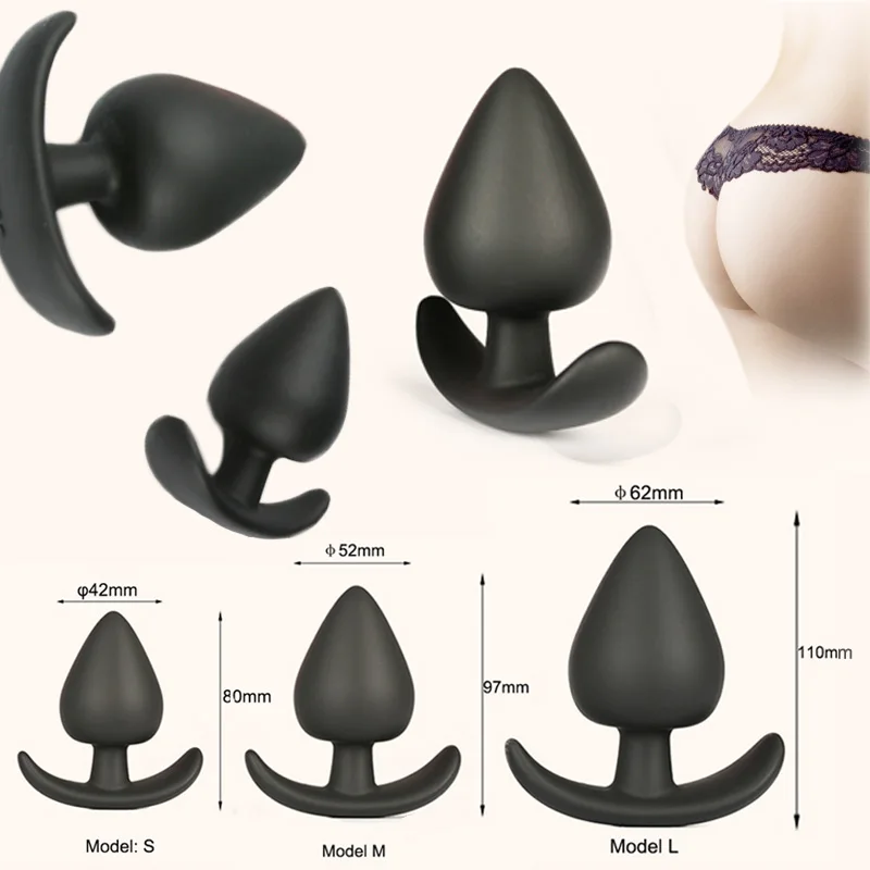 New Silicone Big Butt Plug Anal Tools Sex Toys for Woman Men Gay Underwear Anal Plugs Large Buttplug Erotic Intimate Product