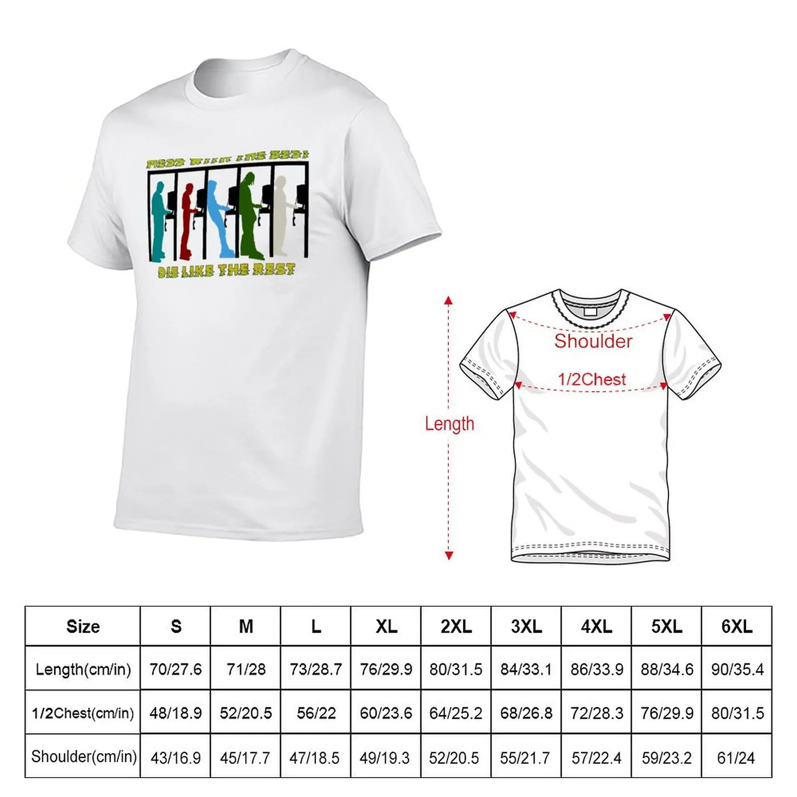 Hackers Phonebooth T-Shirt Big Size Simple T-Shirt