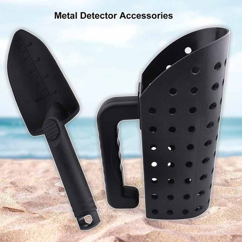 

3PCS Sand Scoop And Shovel Accessories For Metal Detecting And Treasure Hunting