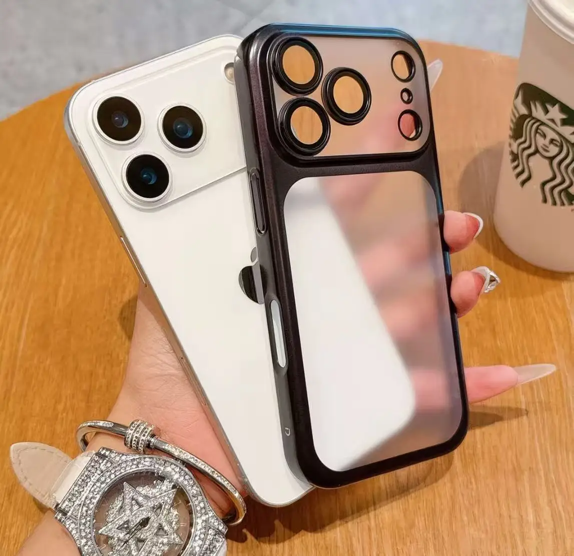 

Чехол для iPhone 17, чехол Pro Max с гальваническим покрытием, матовый, полное покрытие с пленкой для объектива, защитный ПК