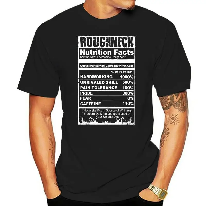 Men T Shirt Roughneck Nutrition Facts Women T-Shirt