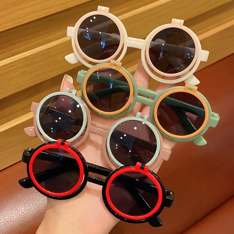 Boys And Girls Sunglasses Casual Retro Candy Colors Various Styles Summer Outdoor Eyewear Children's Sunscreen Sunglasses Gift