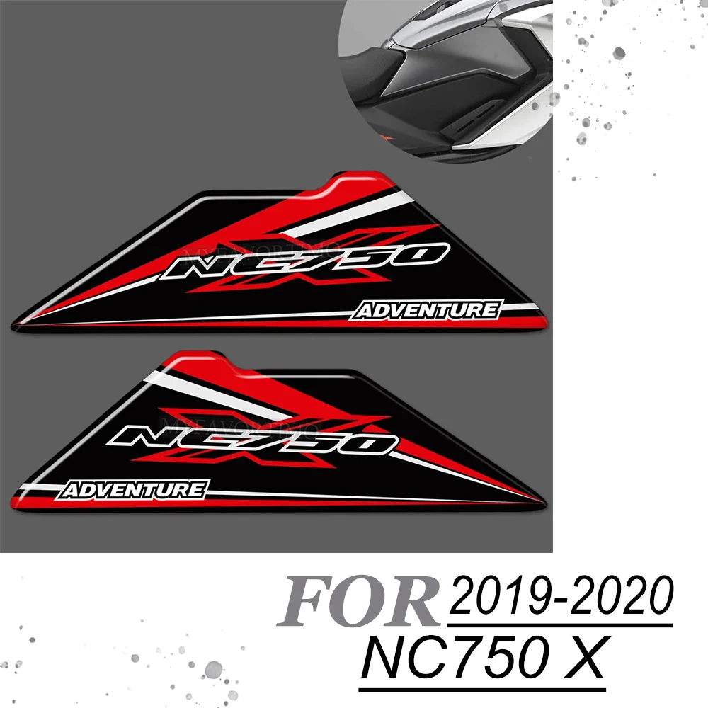 

NC 750 X NC750X Tank Pad Stickers For Honda Protector Fairing Decal Emblem Badge Luggage Cases Trunk NC750 2019 2020