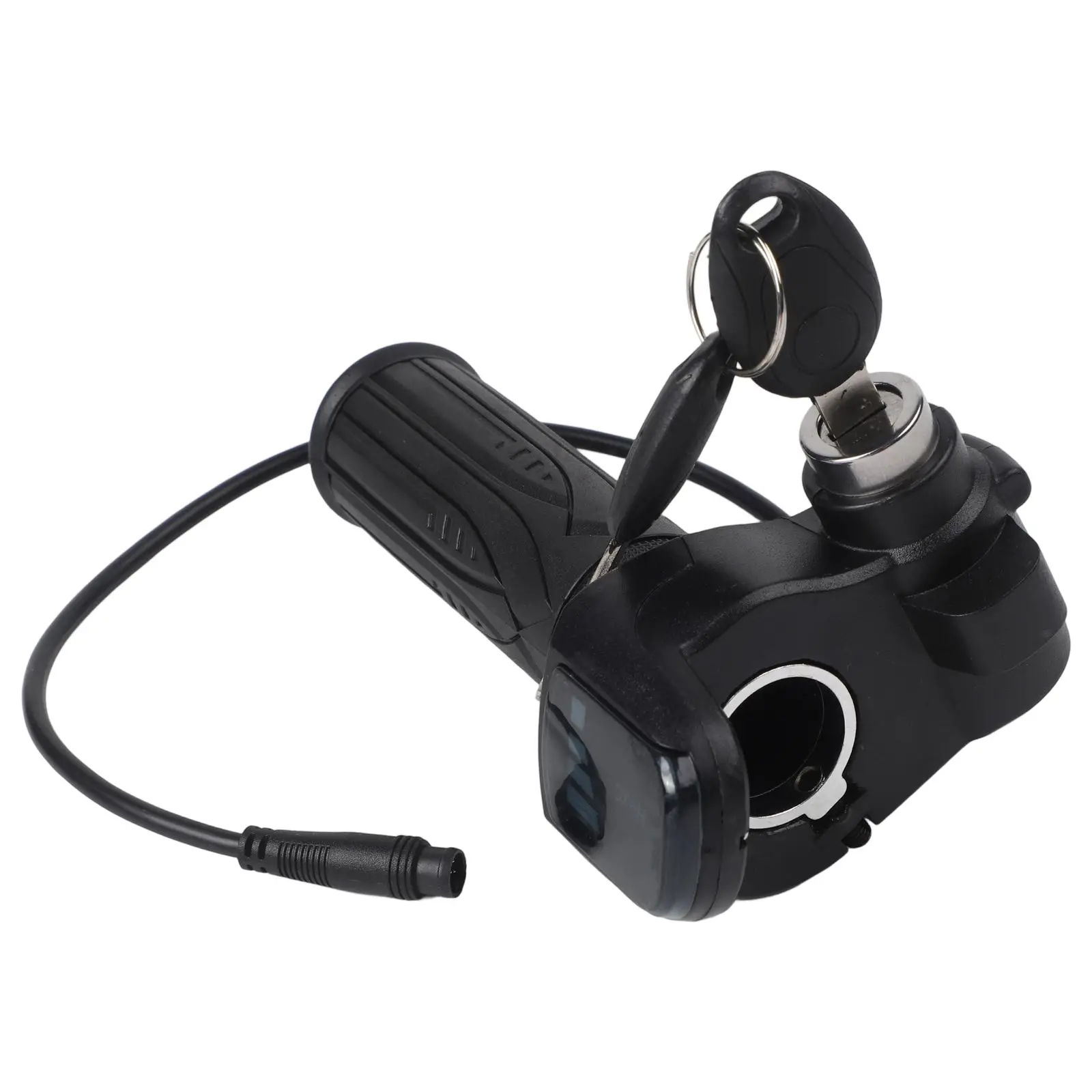 

For Electric Bike Throttle Control Set E-Bike Throttle Biking 48V Throttle For Electric Vehicle Electric Vehicle ABS Material