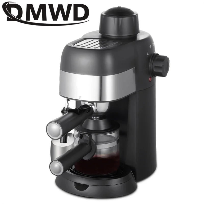 

220V MINI Espresso Coffee Steam Milk Foam Bubble Machine Semi-Automatic Multifunction Cappuccino Cafe Coffee Maker Italian 5Bar