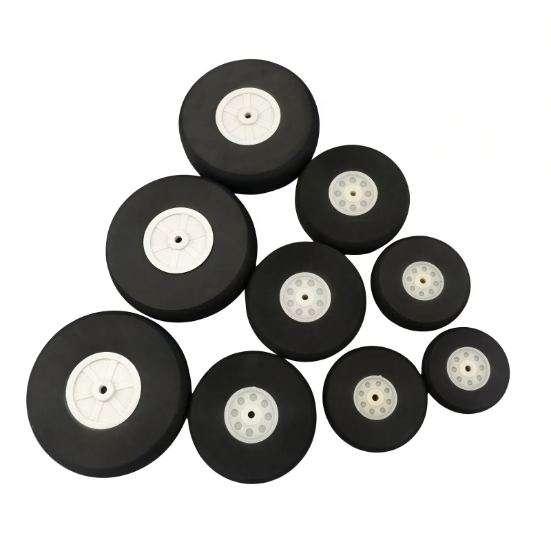 

Набор колес для самолета, 2 шт., высококачественные губчатые шины разных размеров для моделей самолетов 25*2,1/30*2,1/35*2,1/40*3,1/50*3,1/60*3,1/80*4