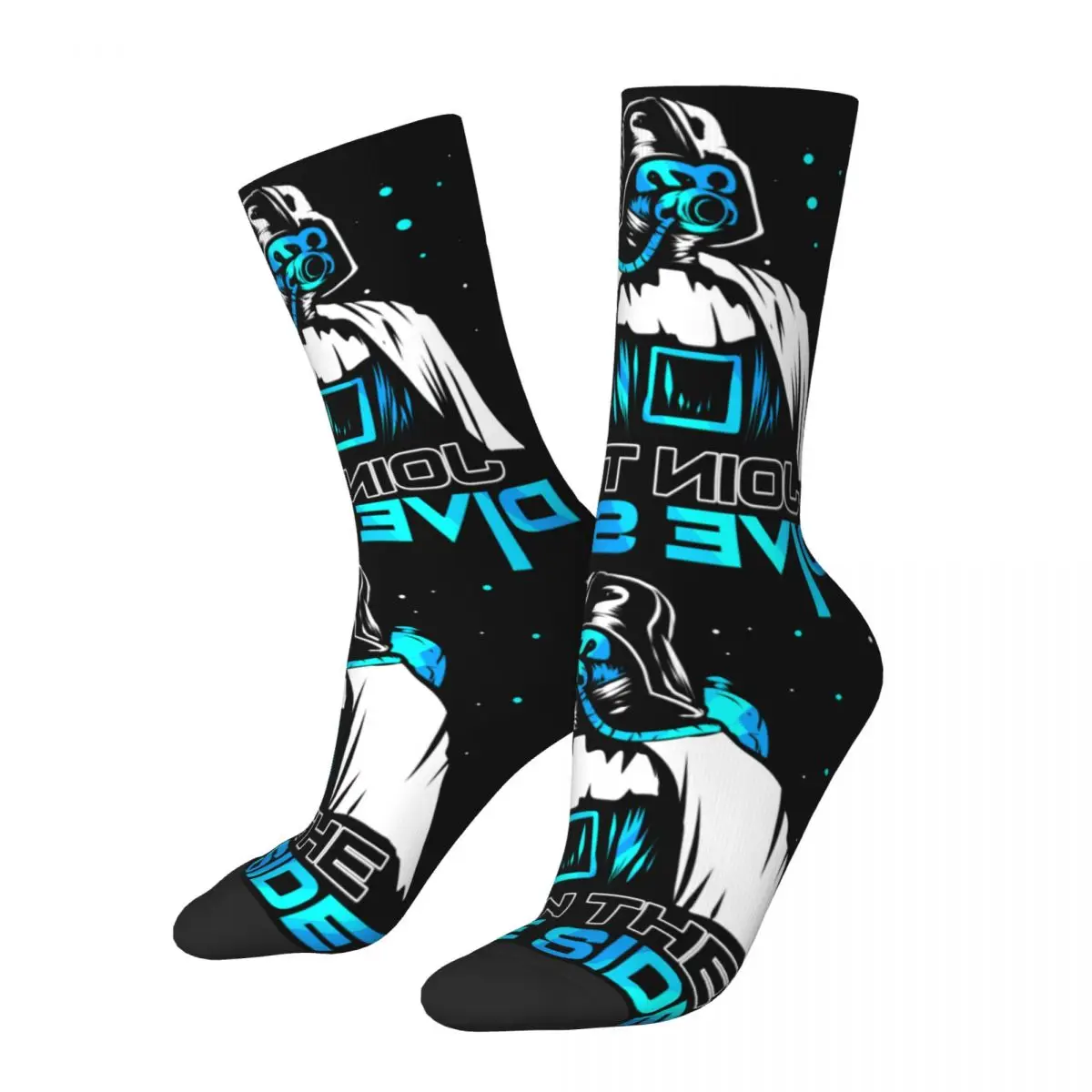 Funny Scuba Diver Diving Socks Fashion Sport Dive Freediving Underwater Socks Accessories Middle Tube Socks Wonderful Gifts