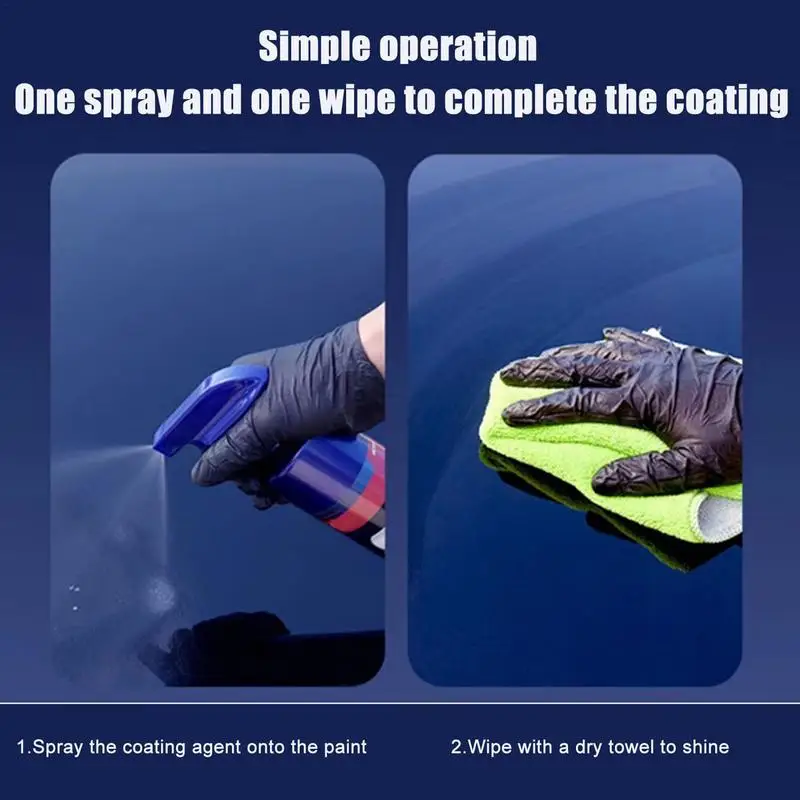 Ceramic Coating Spray High Protection Car Shield Coating Clear Coat Spray Paint Car Parts And Repair Refinishing For Cars