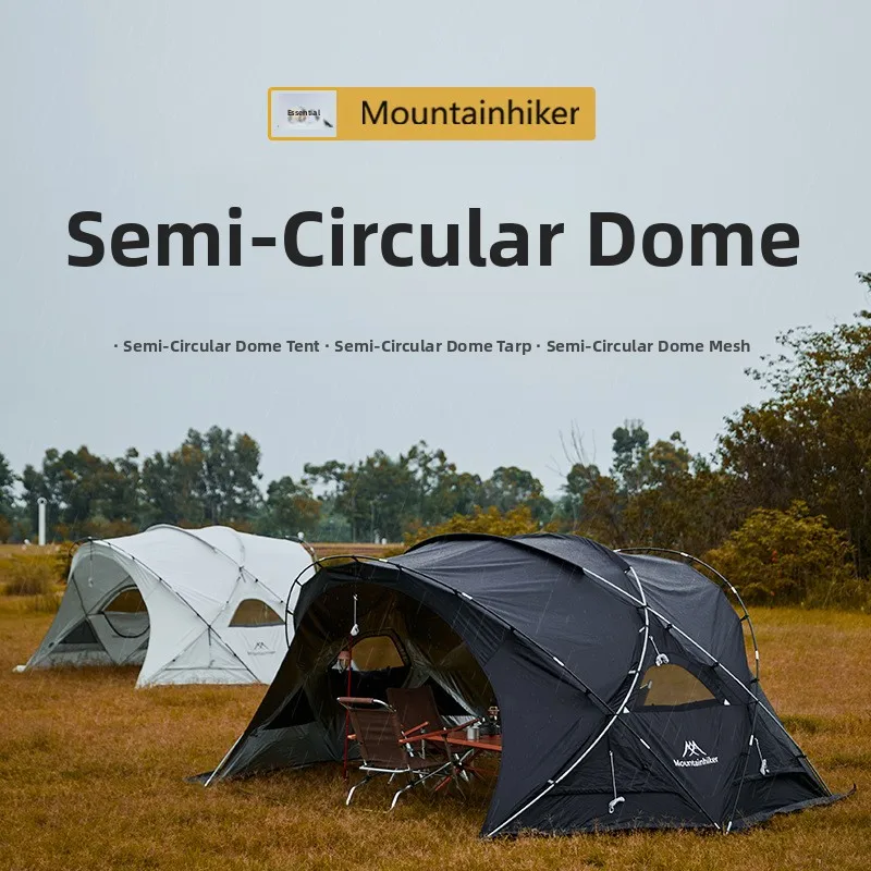 ポータブル屋外キャンプテント小型球形ドーム耐候性日よけ2〜4人用登山旅行用品