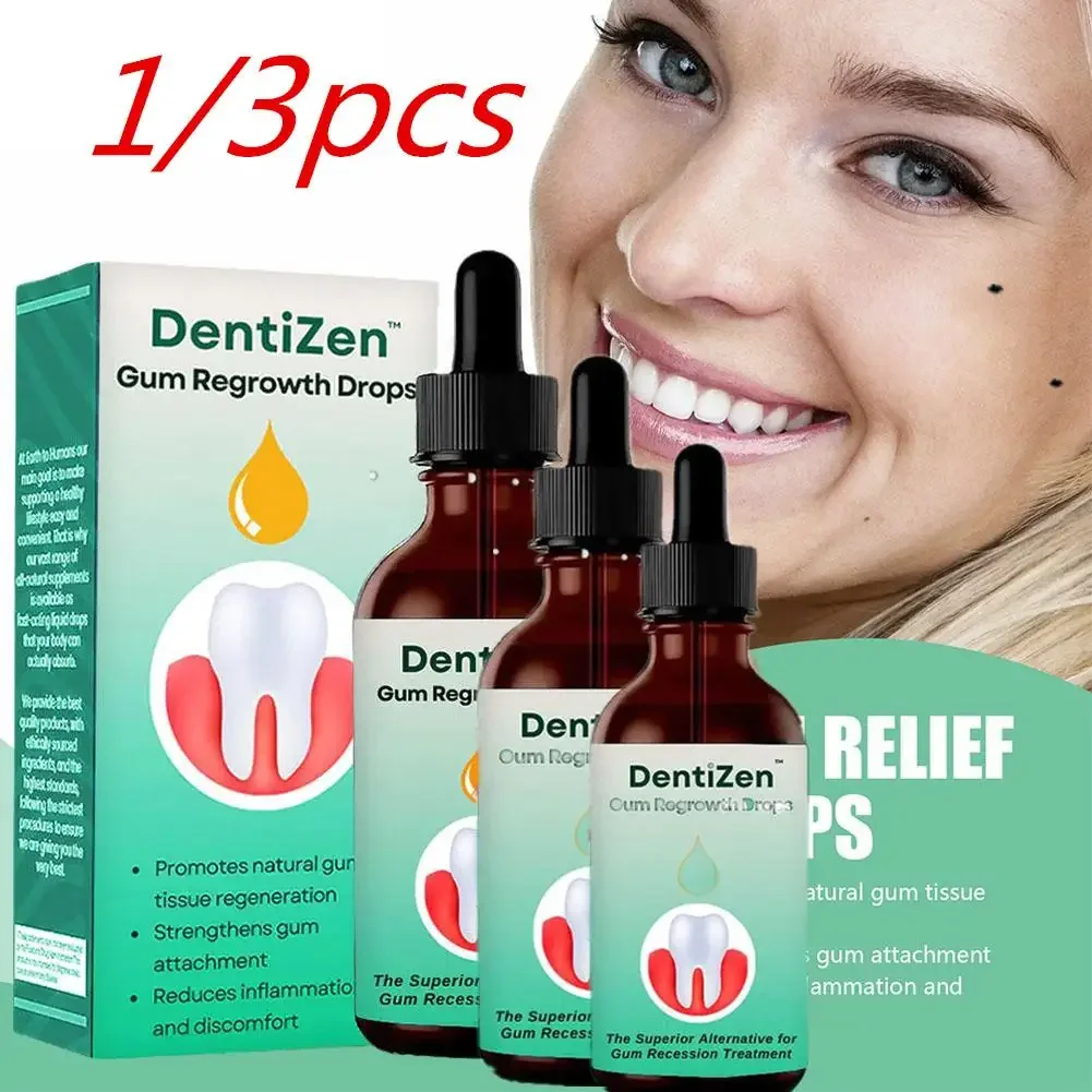 

1/3pc Gingival Repair Drops Care Improve Gingival Atrophy and Bleeding for Gingivals Relieve Periodontal Blistering Oral Cleanin