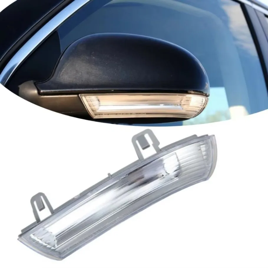 Door Mirror Light Modified Part Replacement ABS Left/Right Turn Signal 1K0949102 1K0949101 Fit for VW-Jetta Golf 5 MK5 Sagitar