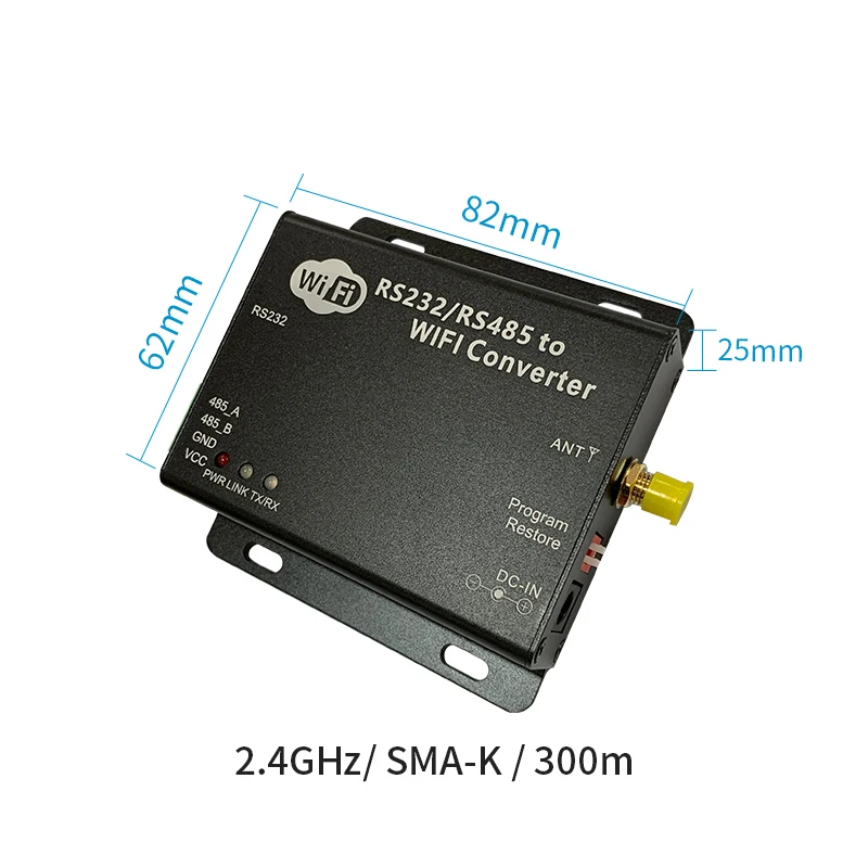 Imagem -02 - Receptor do Transmissor do Módulo do Transceptor sem Fio Iot Uhf Cc3200 2.4ghz E103-w02-dtu Wi-fi Serial Server Tcp ip 100mw