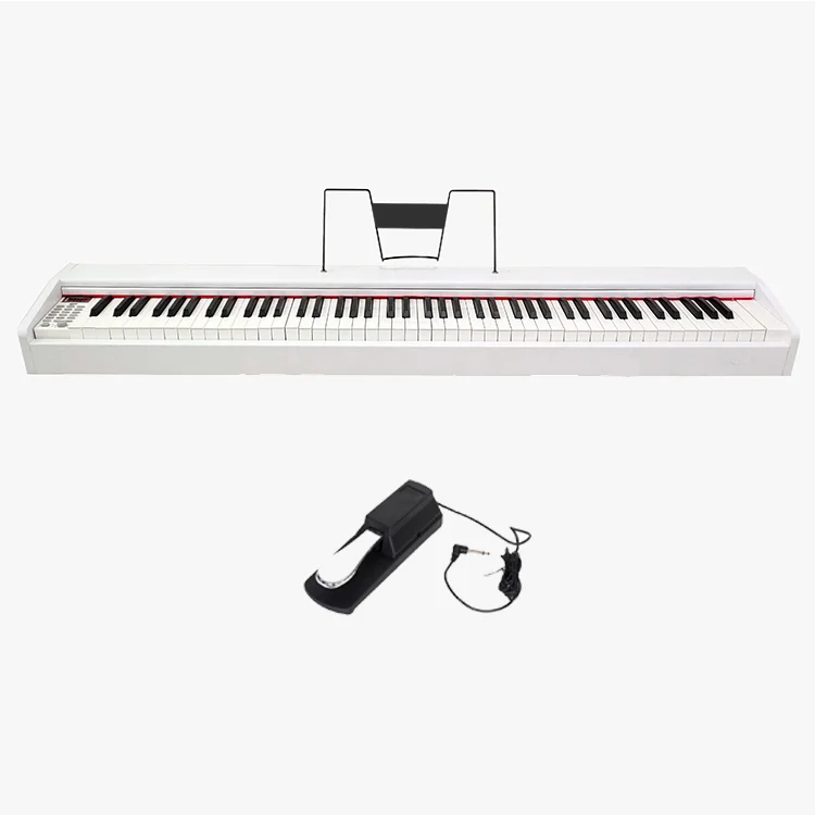 Portable 88 Keys Piano Digital Synthesizer Electronic Piano Keyboard Instruments
