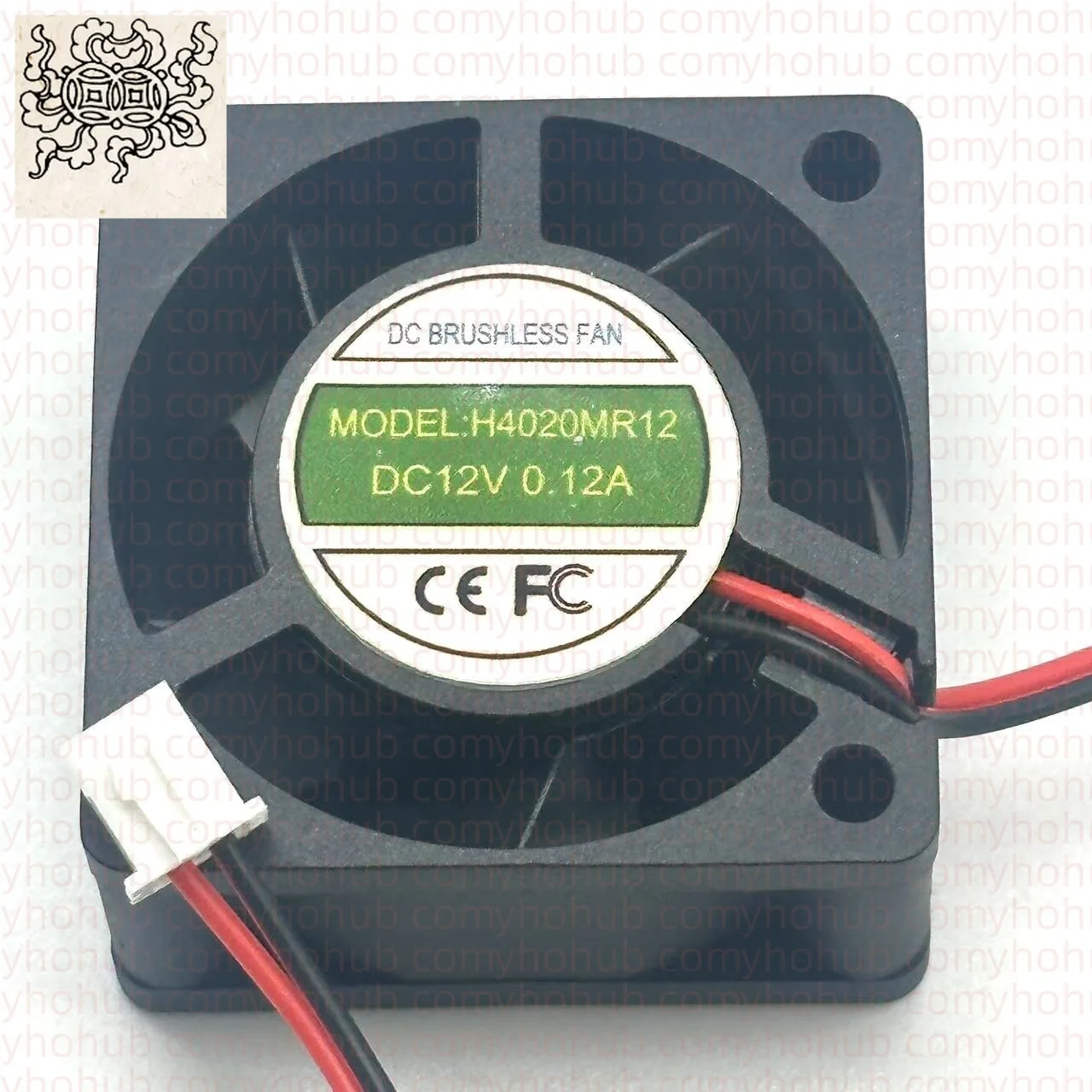 

Ltsf For H4020MR12 DC 12V 0.12A 40x40x20mm 2-Wire Server Cooling Fan