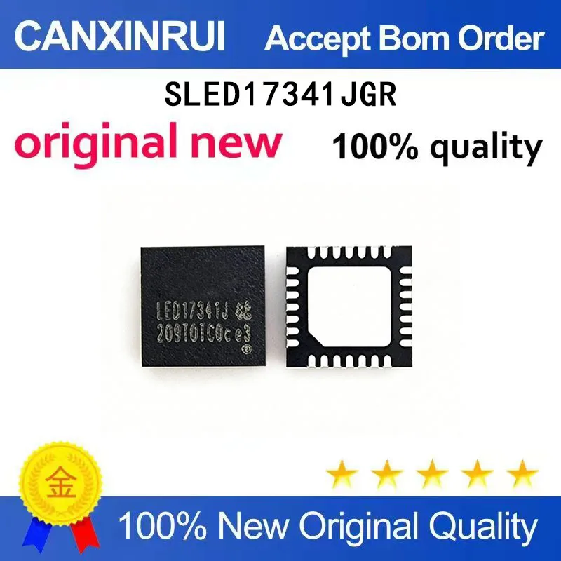 

(5-100 Pieces) Brand new original SLED17341JGR QFN spot chip IC