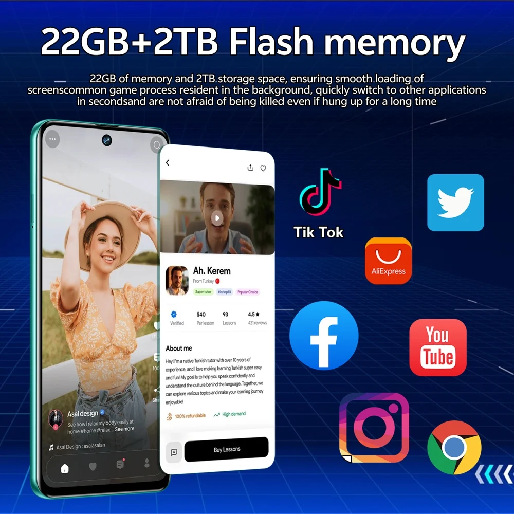 K-Touch Mobile Phones For S26 Ultra Android 15 Smartphone 7.3 Inch Cell Phone 8000mAh Face Unlock 5G Dual SIM 16+48MP Camera Global Version Cellphones