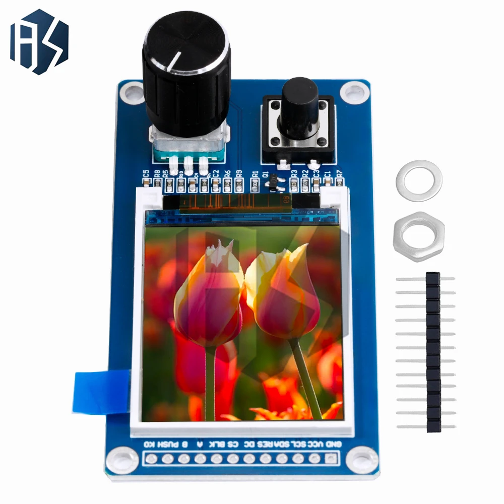 1,8-Zoll-2,4-Zoll-TFT-Bildschirm mit EC11-Drehgeber-Kombinationsmodul SPI-Schnittstelle LCD-Bildschirm für Arduino