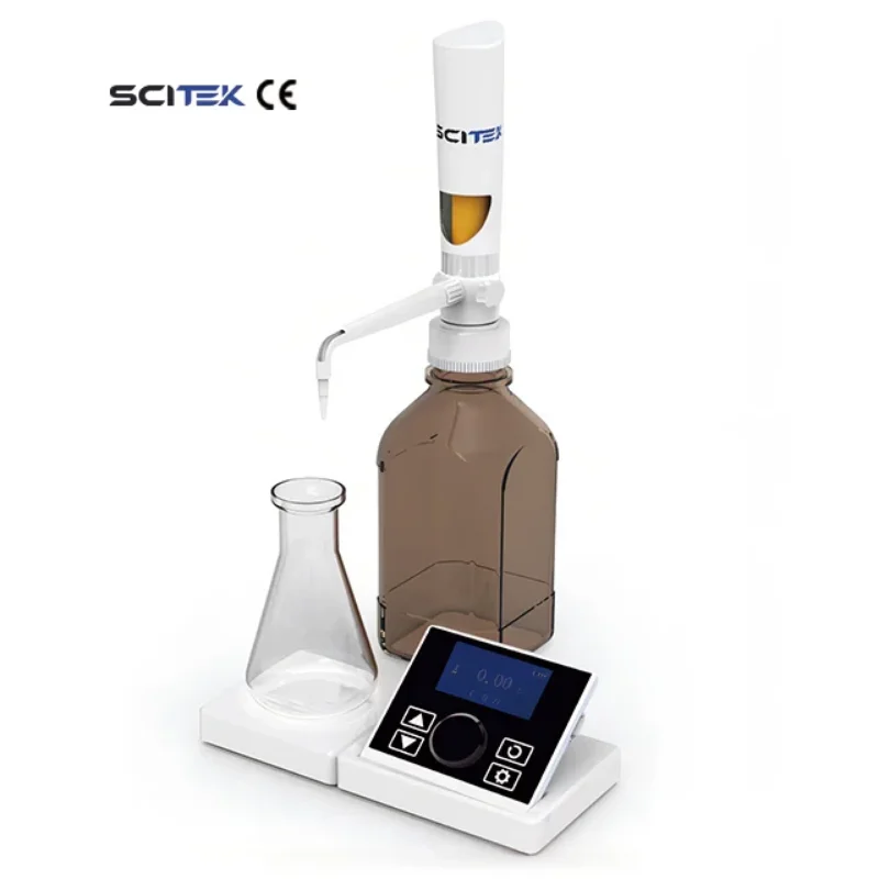 

SCITEK Digital Burette 16 Stages Operating Max Piston Lift Is 10mL Pipette
