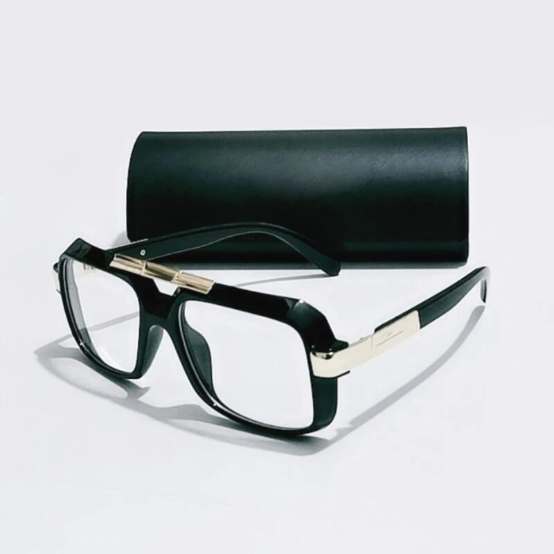 الصندوق الأصلي MOD663 النظارات الشمسية للإناث الذكور مصمم ريترو المعادن إطار كبير النظارات الشمسية للإناث الذكور النظارات الشمسية الشعبية #2