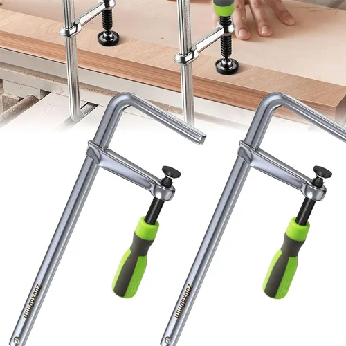 Abrazadera de riel guía para carpintería, abrazadera de riel guía, abrazaderas de cola de milano, abrazadera de tornillo rápido para mesa de carpintería, herramientas de rieles de sierra, 1 ud.