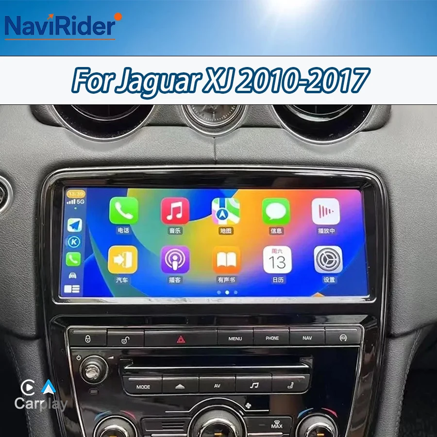 

10.25inch Screen Android For Jaguar XJ XJL 2010-2017 Auto CarPlay Navigation Stereo Car Radio Multimedia Video Player Bluetooth