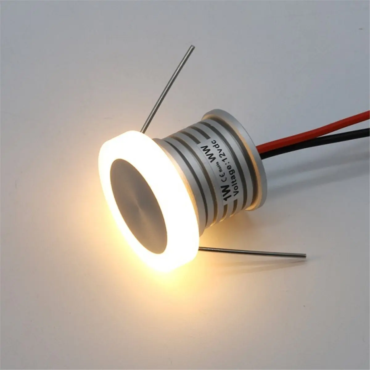Big Discount Waterproof IP65 LED Underground Lighting for Outdoor Garden Staircase 12V 1W 3000K