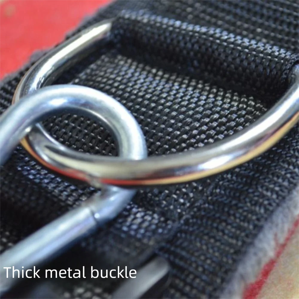 

Soft Cotton Lining Fitness Ankle Buckle Buttocks Shaping Adjustable Ankle Strap Leg Cuffs Padded D-Ring Leg Strength Trainer Gym