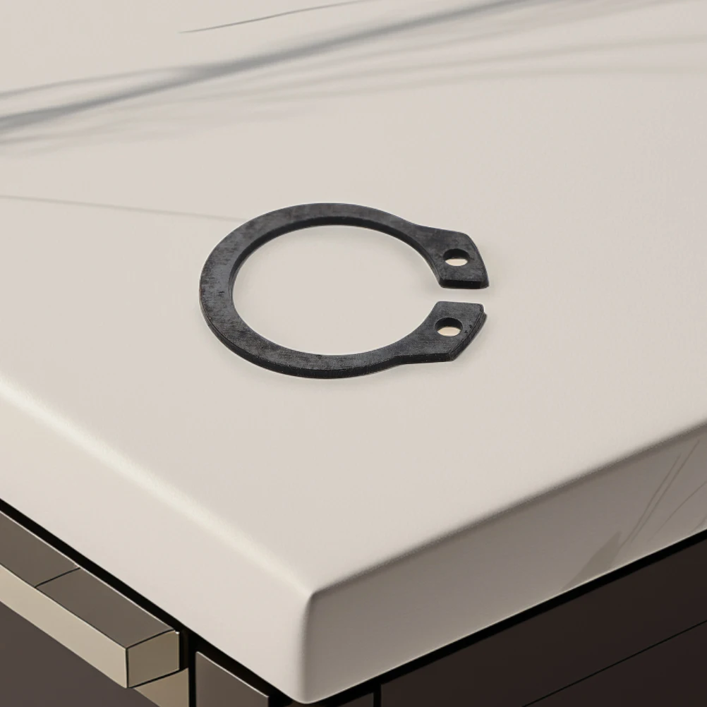 

2pcs Horizontal Hydraulic Jack Retaining Rings Snap Rings External C Clips Spring Washers Black Stable Reliable