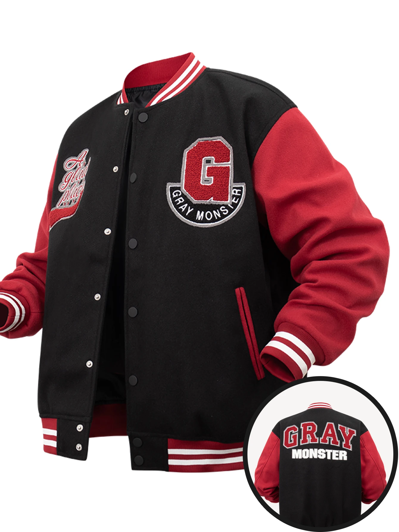 

Мужская куртка-бомбер, университетские бейсбольные пальто с вышивкой, спортивная городская уличная одежда, модная верхняя одежда в стиле ретро