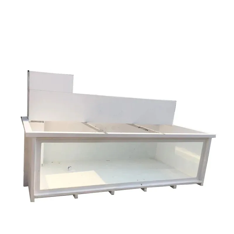 

Customized size Outdoor Indoor 300 Gallon Fish Pond Giant Fiberglass Aquarium Tank for Koi Ornamental Fish UV Resistant