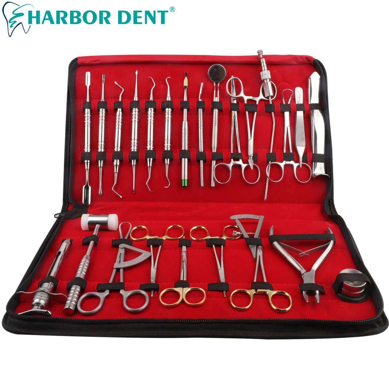 

26 Pcs/set Dental Implant Tools Basic Instrument Set Dental Implant Surgery Kit Dentist Surgical Tool