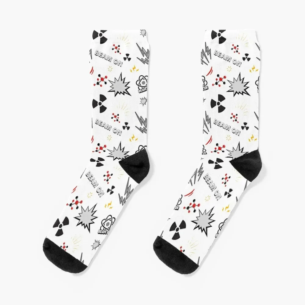 

Beam On Radiation Therapy Rad Tech Socks luxe set Men Socks Luxury Brand Women's