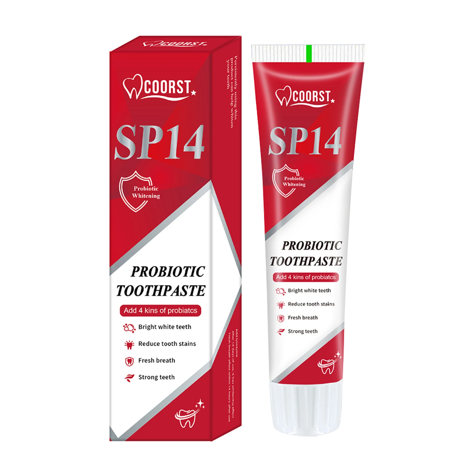 Dentifrice éclaircissant Ultra blanchissant SP14, 1/2/3 pièces, menthe douce, probiotique, élimine les taches, haleine fraîche, nettoyage en profondeur, soins buccaux