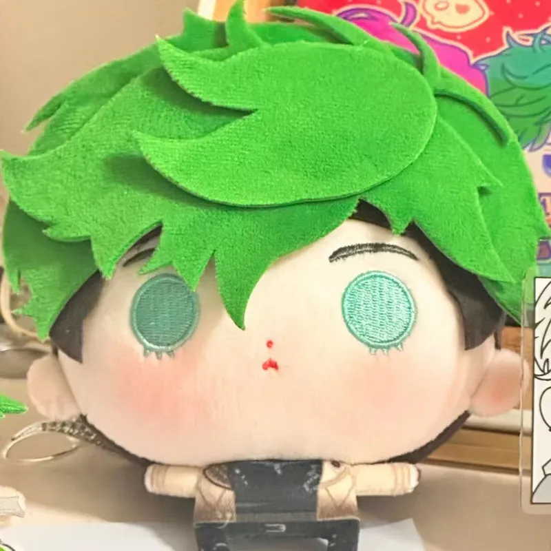 Ensemble Stars Fanmade 10cm Cotton Doll Deer Jue Si Cute Lentil Shaped Plush Figure Fine Craft Collectible Gift For Fans