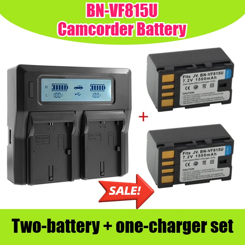 

7.2V 1500mAh BN-VF815U Camcorder Battery,for JVC GZ-MG157US GZ-MG175 GZ-MG175AC
