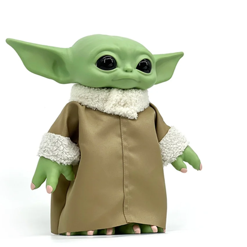 STAR WARS Baby Yoda The Mandalorian The Child Grogu 28cm PVC Action Figure Toy Kids Doll Ornament Gift