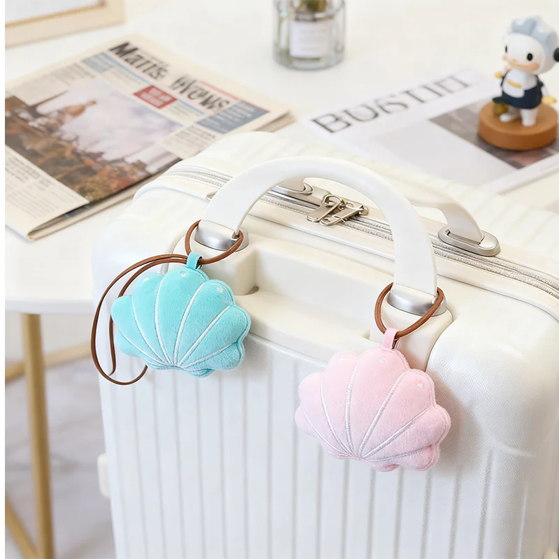 INS Cartoon Ocean Scallop Charm, Luggage Shell Decoration, Aquarium Creative Small Gift