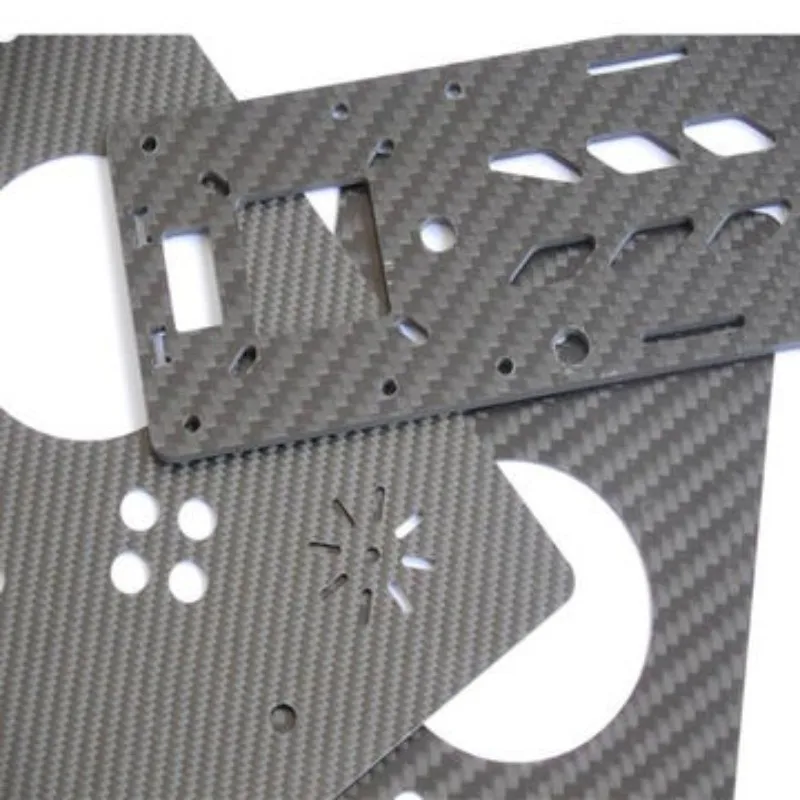 

Customized Carbon Fiber Plate Cutting Carbon Sheet Processing CNC Machining Milling Matte Twill Glossy FPV Parts