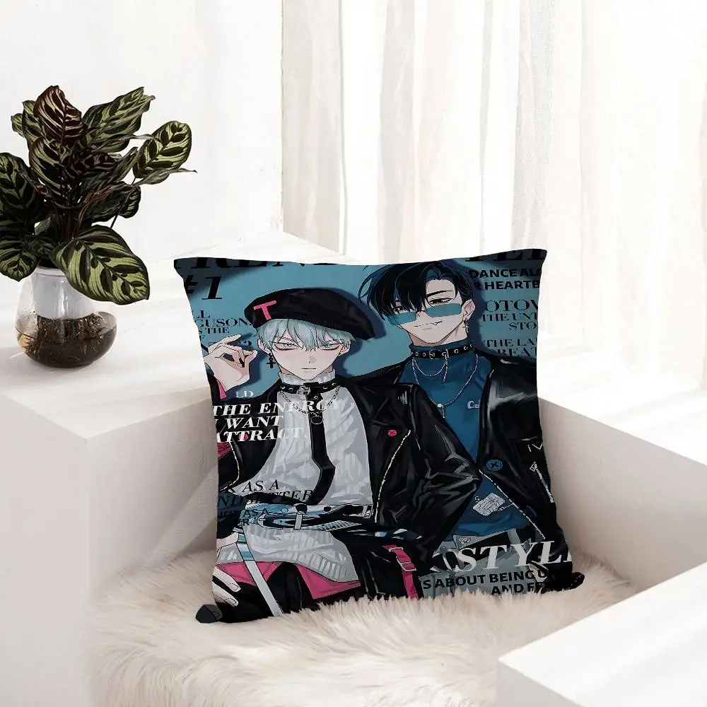 أنيمي ألف غريبة المرحلة إيفان حتى وسادة أنيمي وسادة أريكة سرير رئيس وسادة غطاء غطاء الوسادة 45x45 سم الموضة
