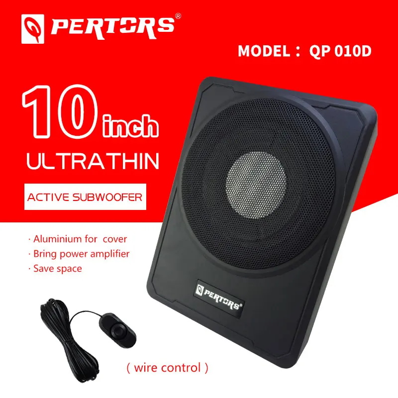 Active Subwoofer   QP 010D  10inch Subwoofer  10inch   Subwoofers