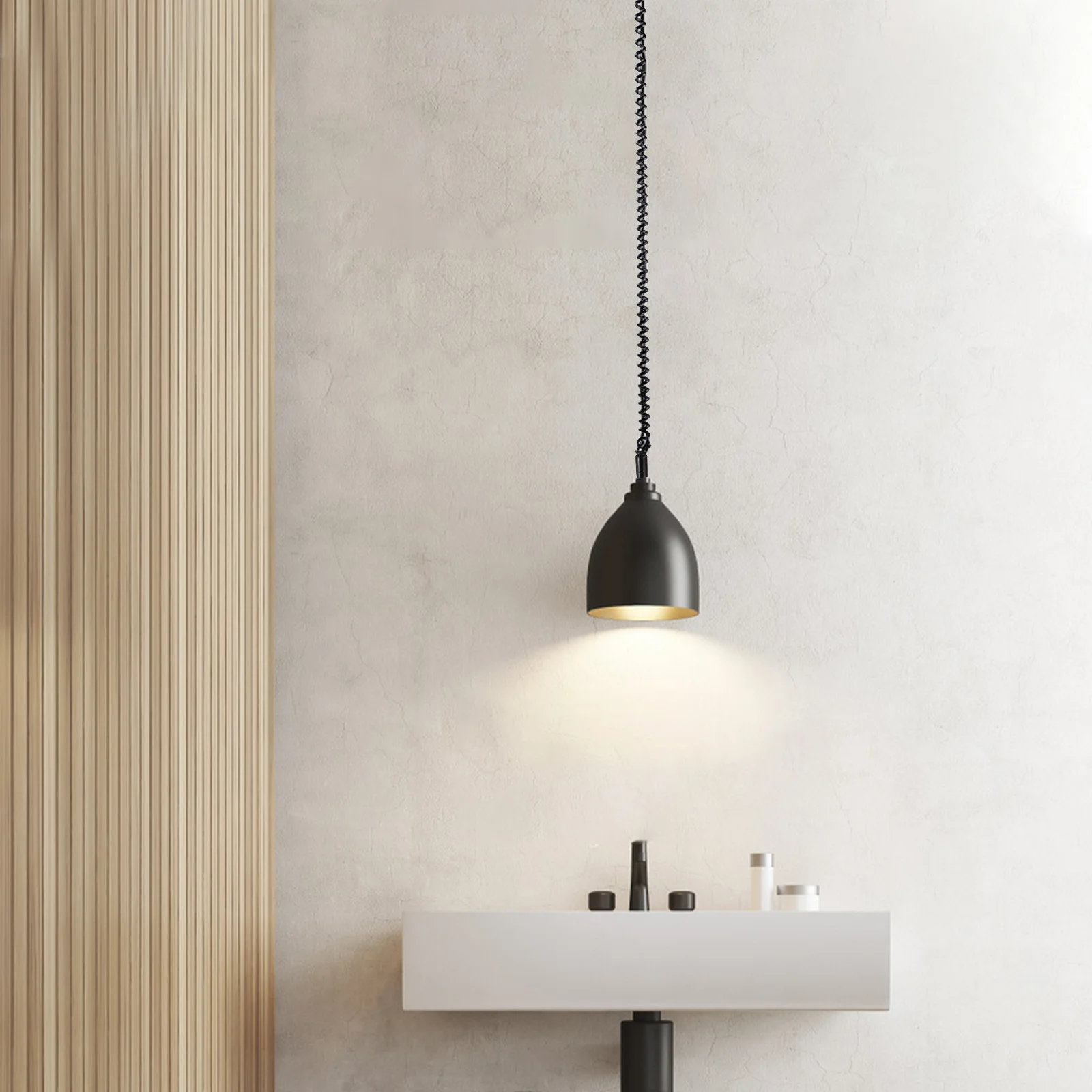 Intrekbaar snoervervanging voor voedselverwarmerlamp 1,5 m verstelbaar hangend touw, plafondgemonteerd warmtelampsnoer, commercieel voedsel