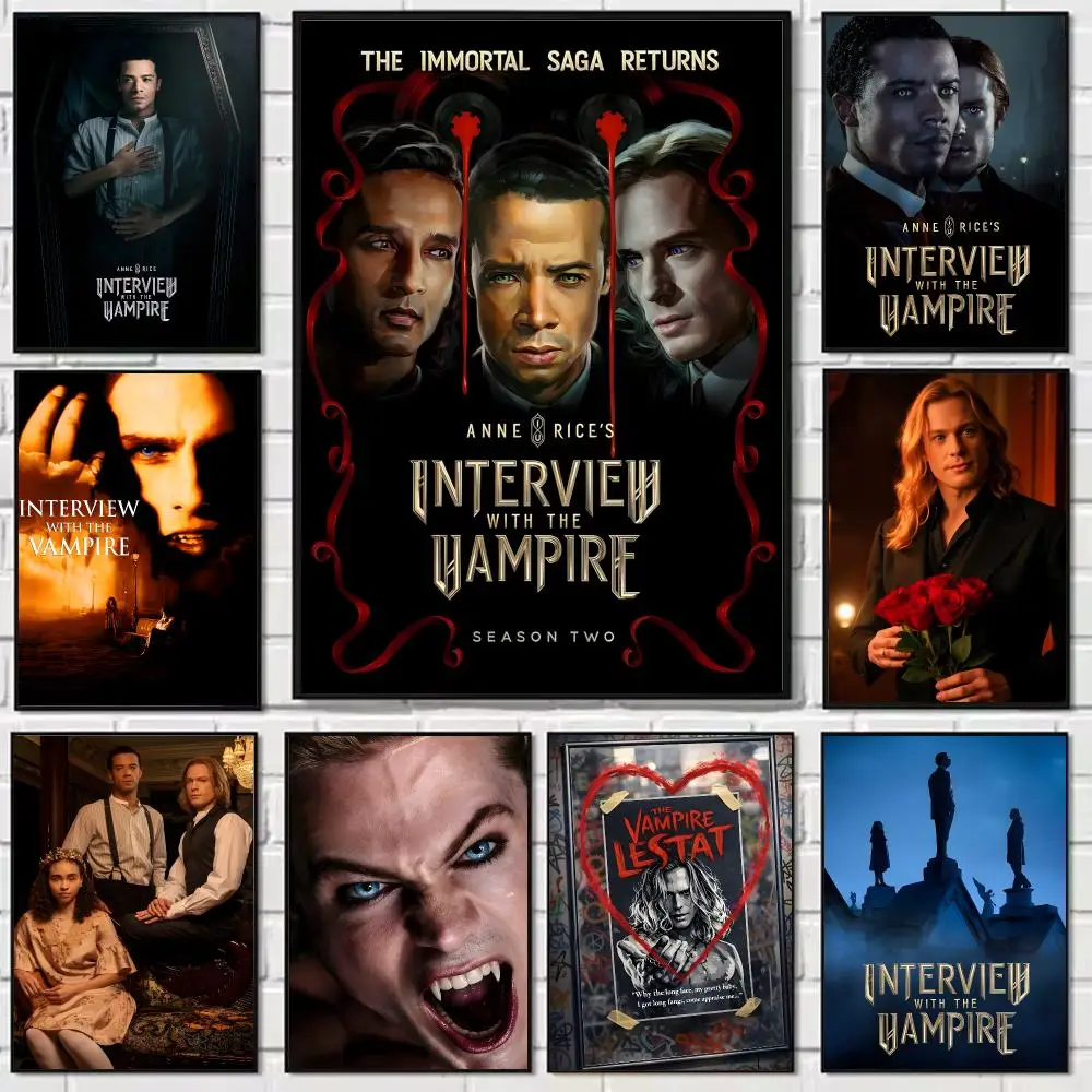 Movie T-The Vampire Lestat Poster HD art sticky wall waterproof home living room bedroom bar aesthetic decoration