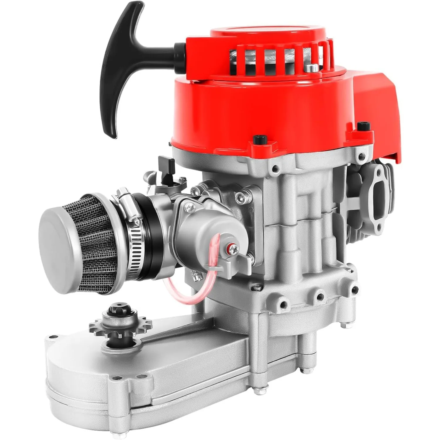 

49cc 2-Stroke Engine Pocket Bike Quad Pocket Mini Bike ATV Gear Carburetor Dirt Bike Engine for Mini Cross and Pocket Motorcycle