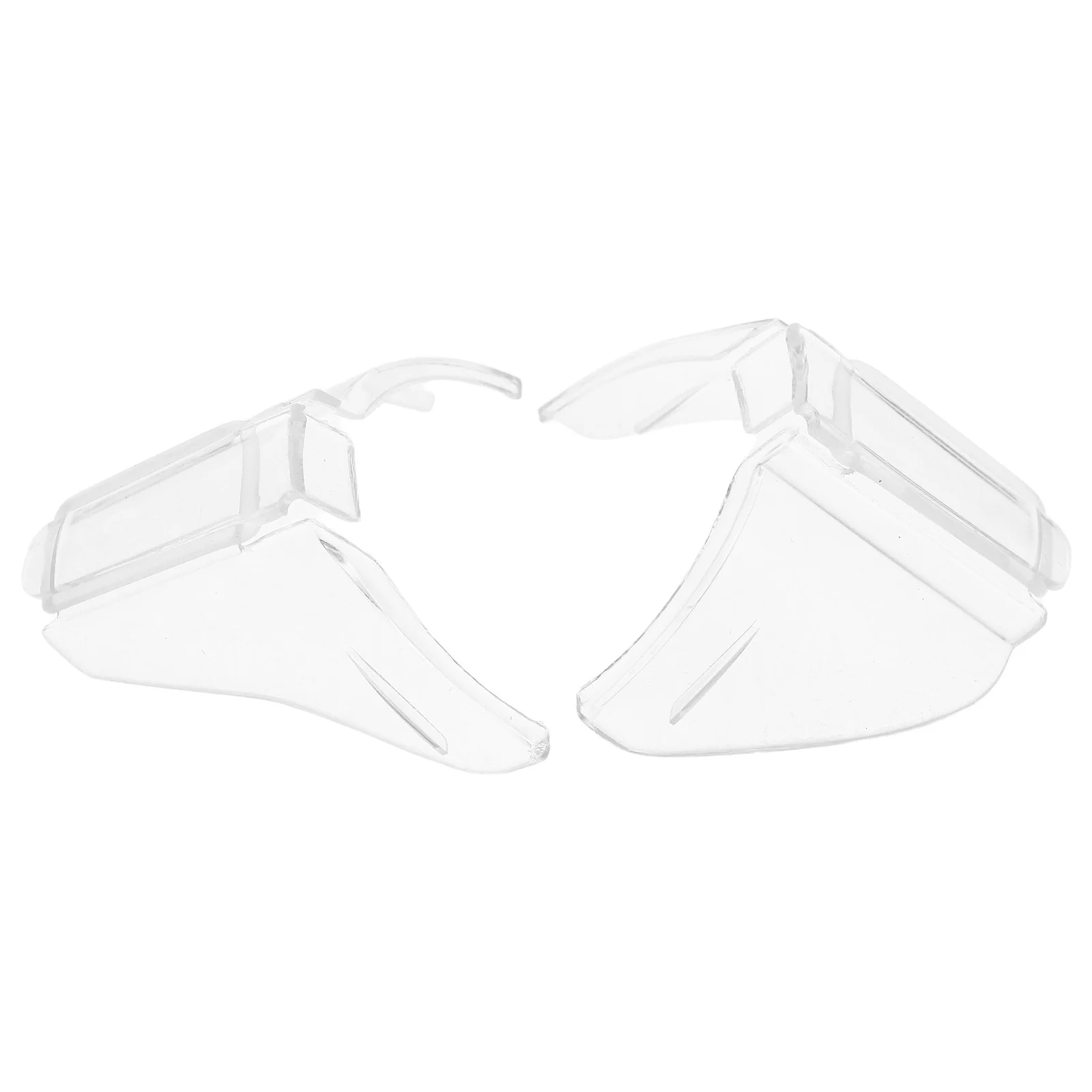 

2pcs Safety Goggles Eyeglasses Side Shields Clear Flexible Dust Protection Comfortable Universal Laboratories Construction