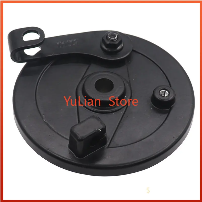 10 inch solid tire hub drum cover. Applicable to 10x2.50 hub drum brake accessories and