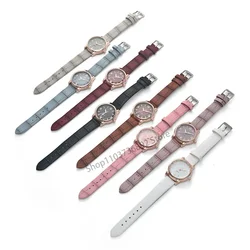 Quartz women's watch dual color dial belt women's watch watch