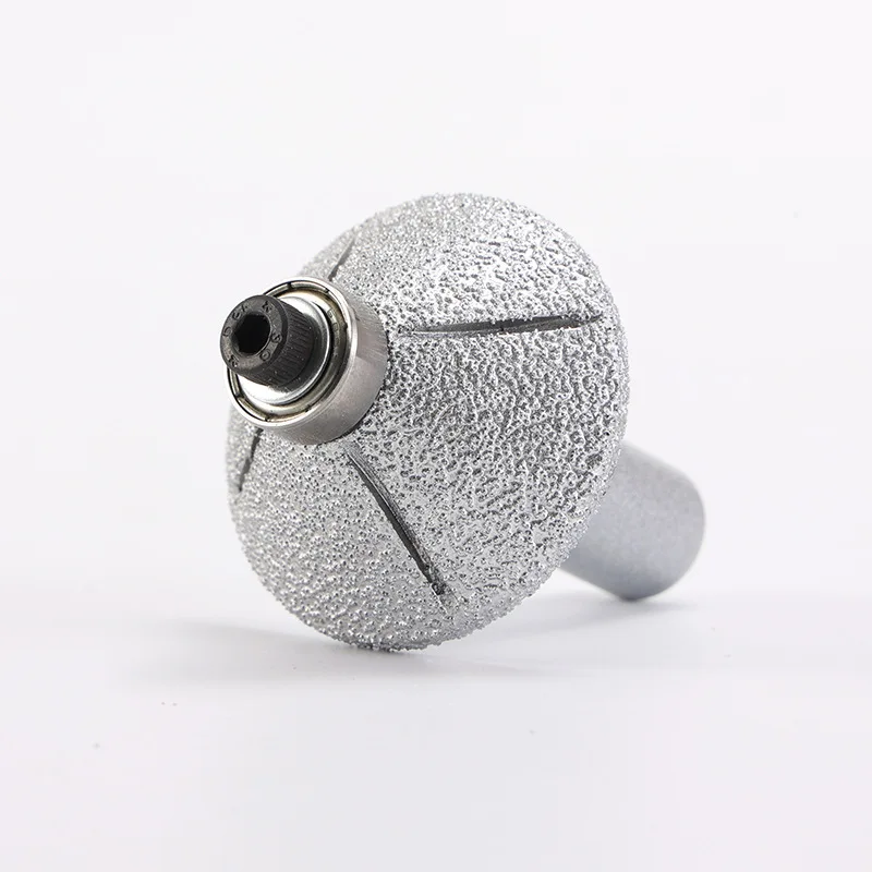 

Паяный алмазный шлифовальный круг с конической фрезой с валом, кварцит, 45-градусная коническая фреза, настольная фреза